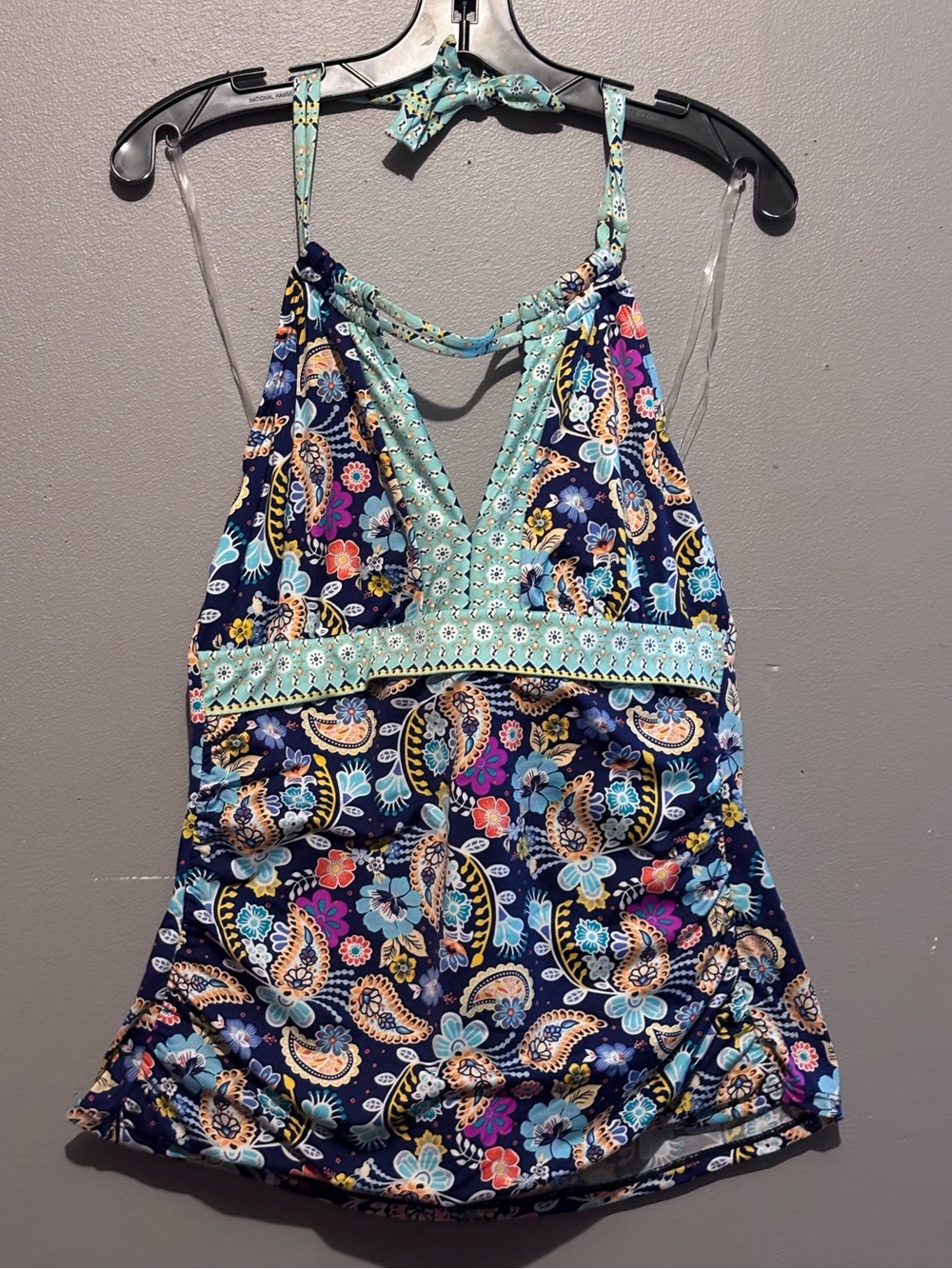 NWT Liz Claiborne Tankini Swimsuit Top